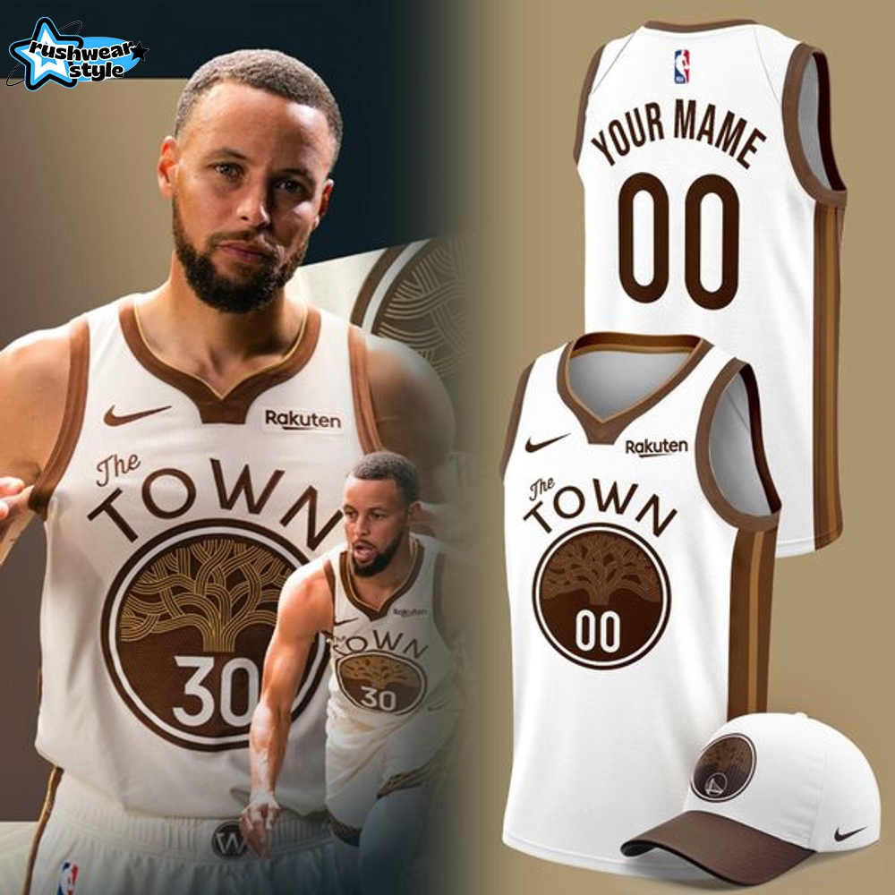 Golden State Warriors 2025 The Town Edition Basketball Jersey - Custom Golden State Warriors 2025 The Town Edition Basketball Jersey - Custom