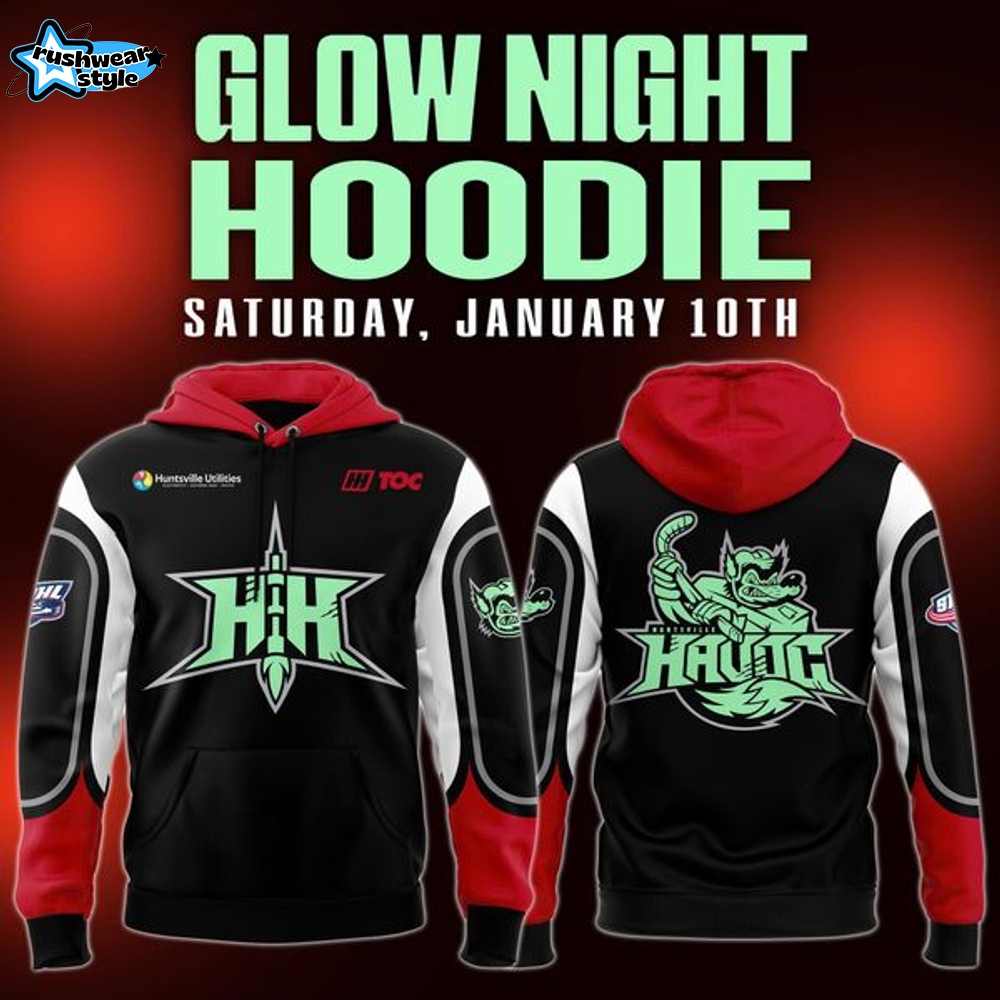 Huntsville HavocGlow Night Special Hoodie Huntsville HavocGlow Night Special Hoodie