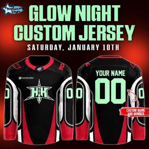 Huntsville HavocGlow Night Special Jersey
