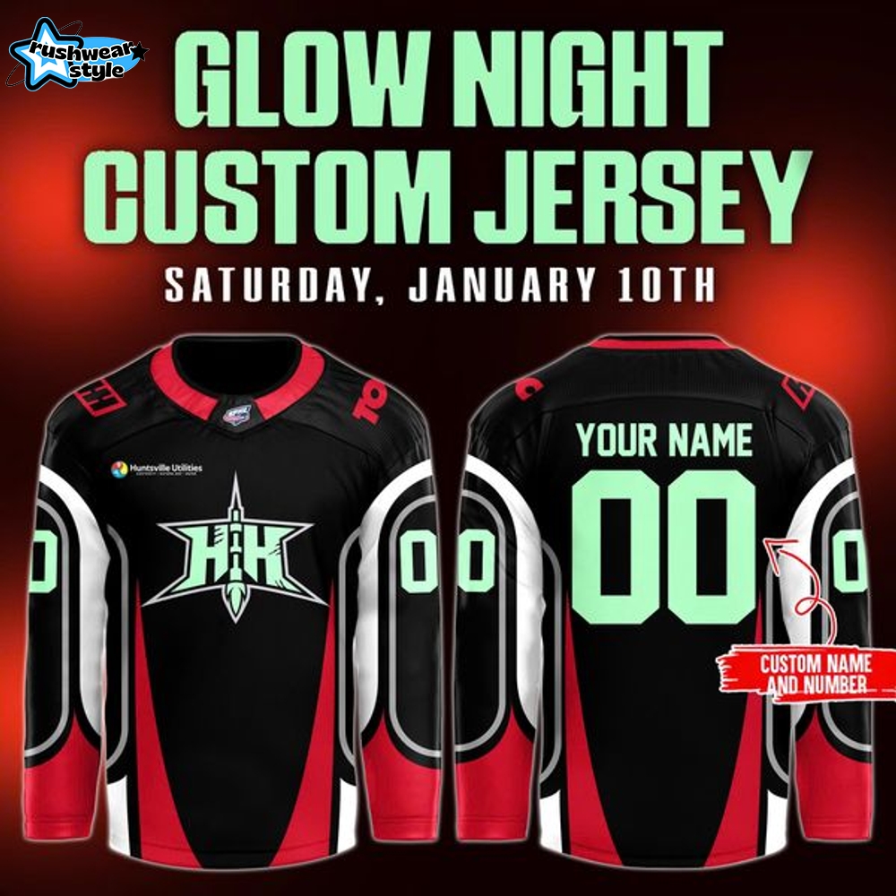 Huntsville HavocGlow Night Special Jersey Huntsville HavocGlow Night Special Jersey