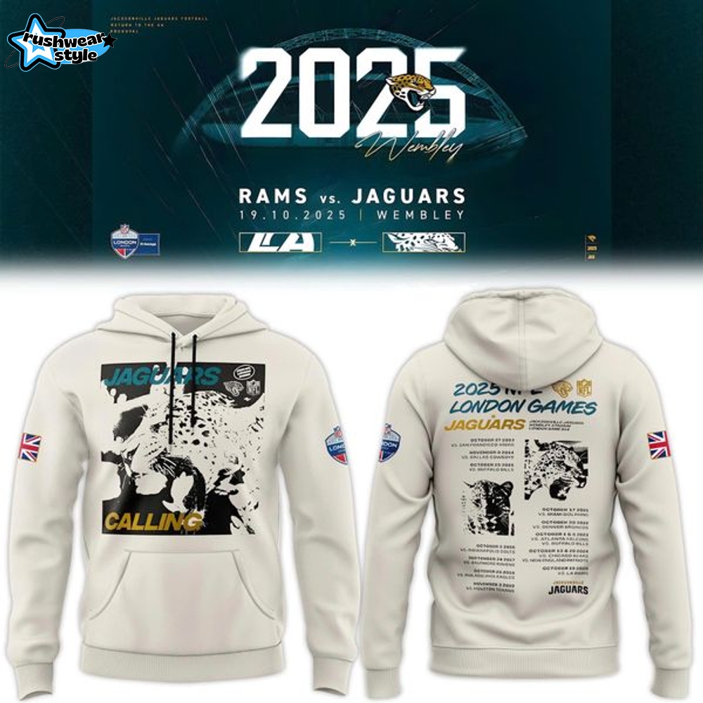 Jacksonville Jaguars Hometown to London Hoodie Jacksonville Jaguars Hometown to London Hoodie