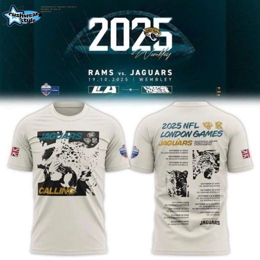 Jacksonville Jaguars Hometown to London T-Shirt