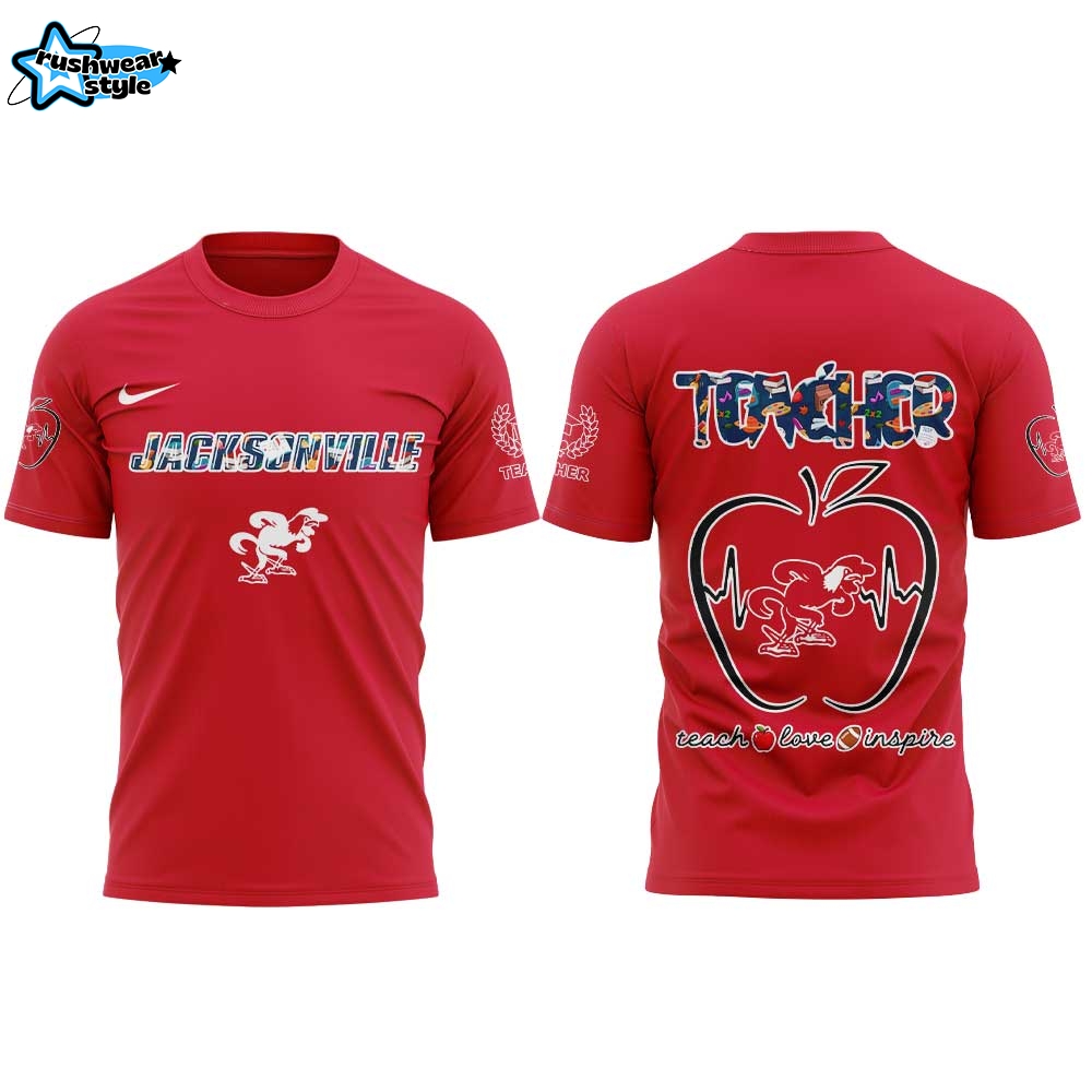 Jacksonville State Teachers Appreciation Combo Shirt Jacksonville State Teachers Appreciation Combo Shirt