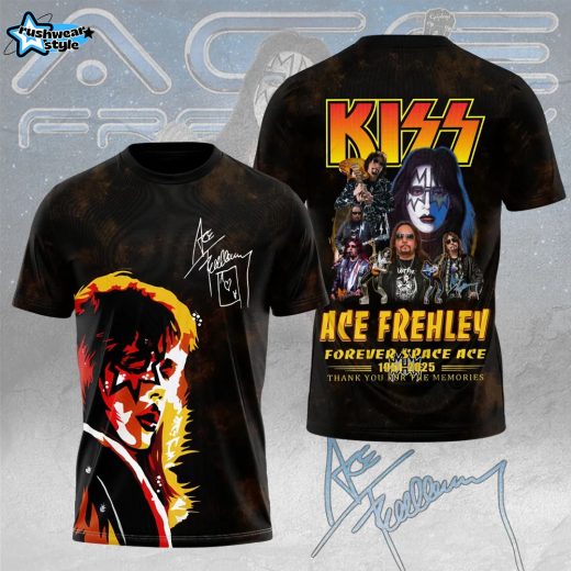 KISS x Ace Frehley 3D Apparel