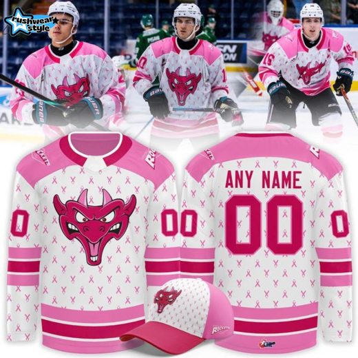 Kelowna Rockets 2025 Canadian Cancer Night Jersey