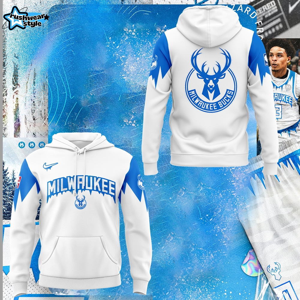 Limited Edition Bucks “BLIZZARD FROSTY EDITION” Hoodie Limited Edition Bucks “BLIZZARD FROSTY EDITION” Hoodie