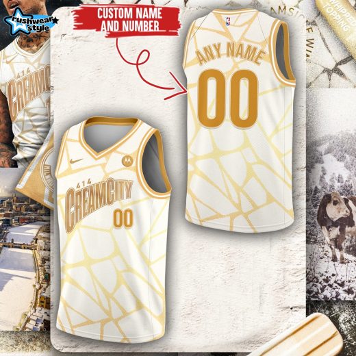 Limited Edition Bucks “CREAMSICLE WINTER EDITION” Custom Jersey
