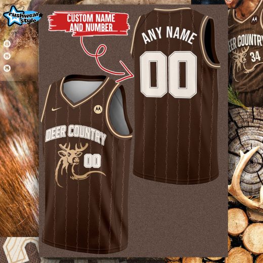 Limited Edition Bucks “Deer Country Edition” Custom Jersey