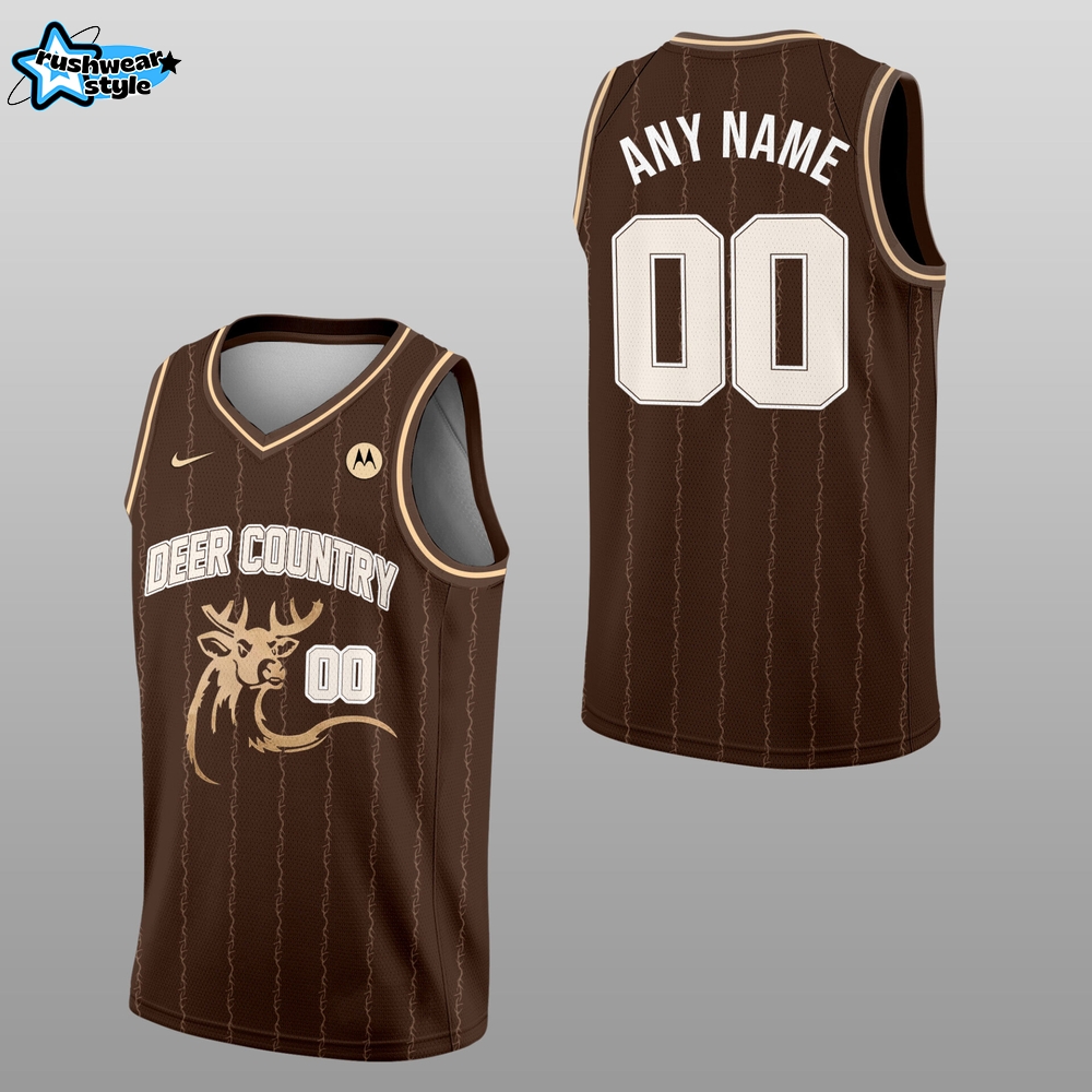 Limited Edition Bucks “Deer Country Edition” Custom Jersey Limited Edition Bucks “Deer Country Edition” Custom Jersey