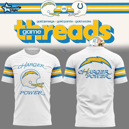 Limited Edition Chargers Power 2025 Tshirt