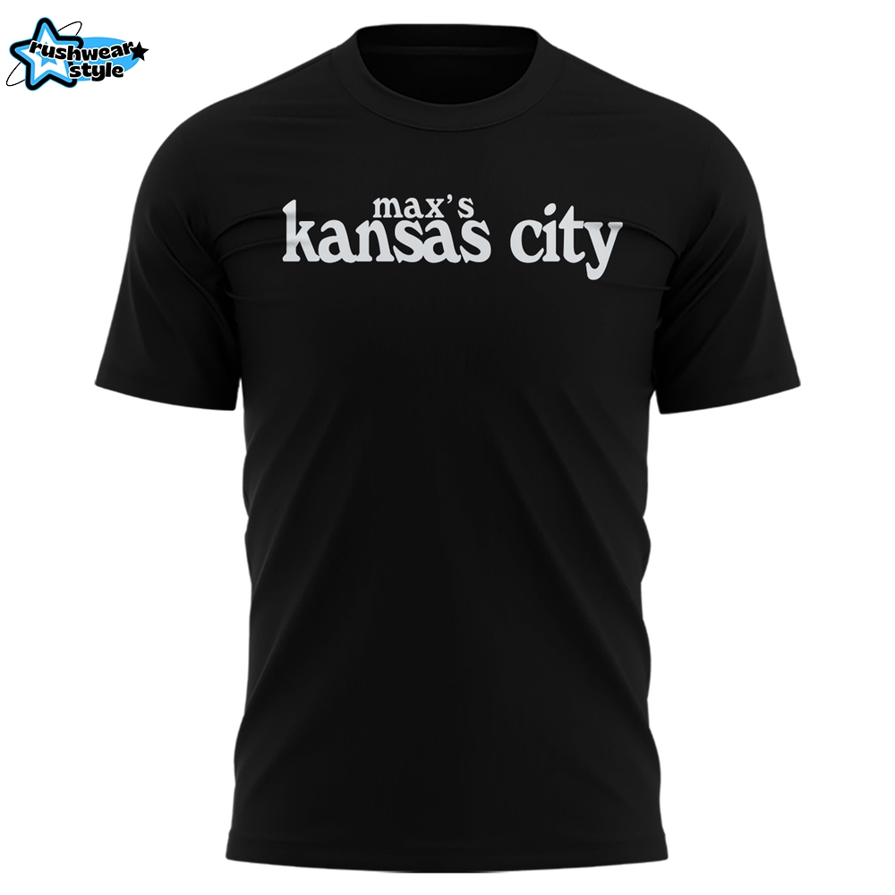 Limited Edition Charli XCX Kansas City Black Tshirt Limited Edition Charli XCX Kansas City Black Tshirt