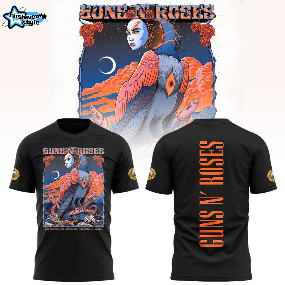 Limited Edition GnR Tour 2025 Tshirt Limited Edition GnR Tour 2025 Tshirt