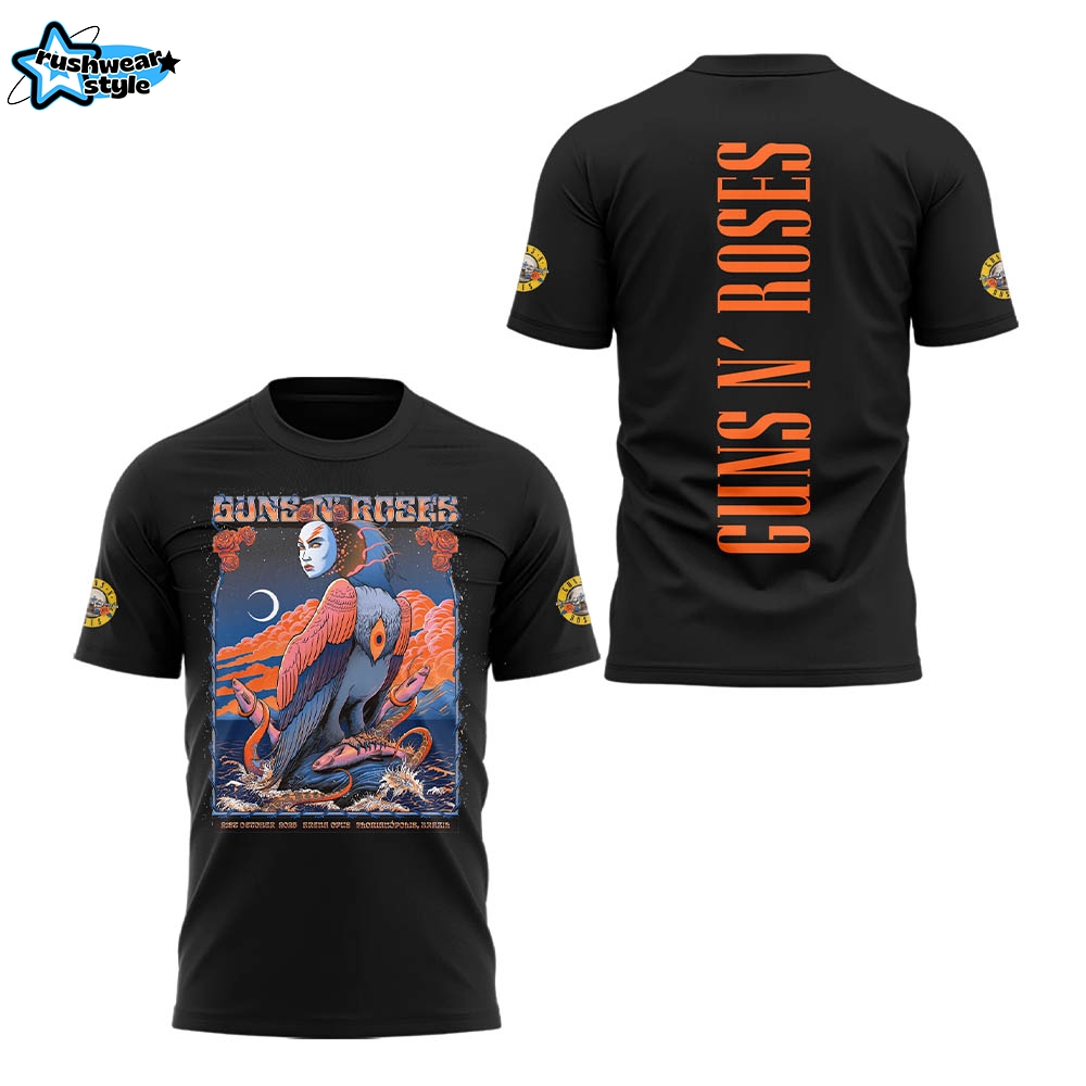Limited Edition GnR Tour 2025 Tshirt Limited Edition GnR Tour 2025 Tshirt