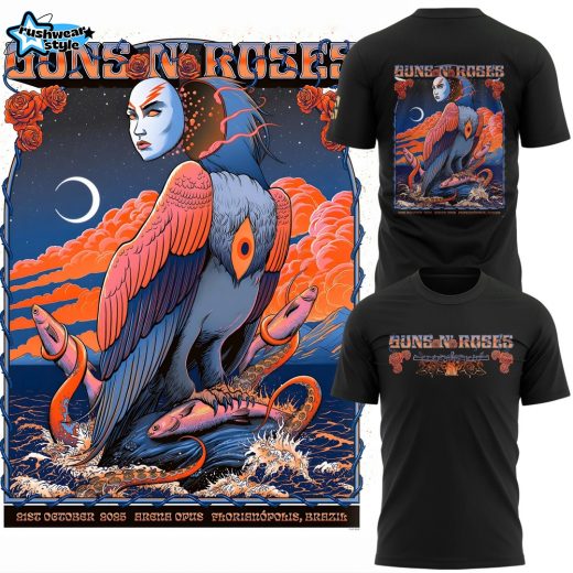 Limited Edition Guns N’ Roses 2025 T-Shirt for fans