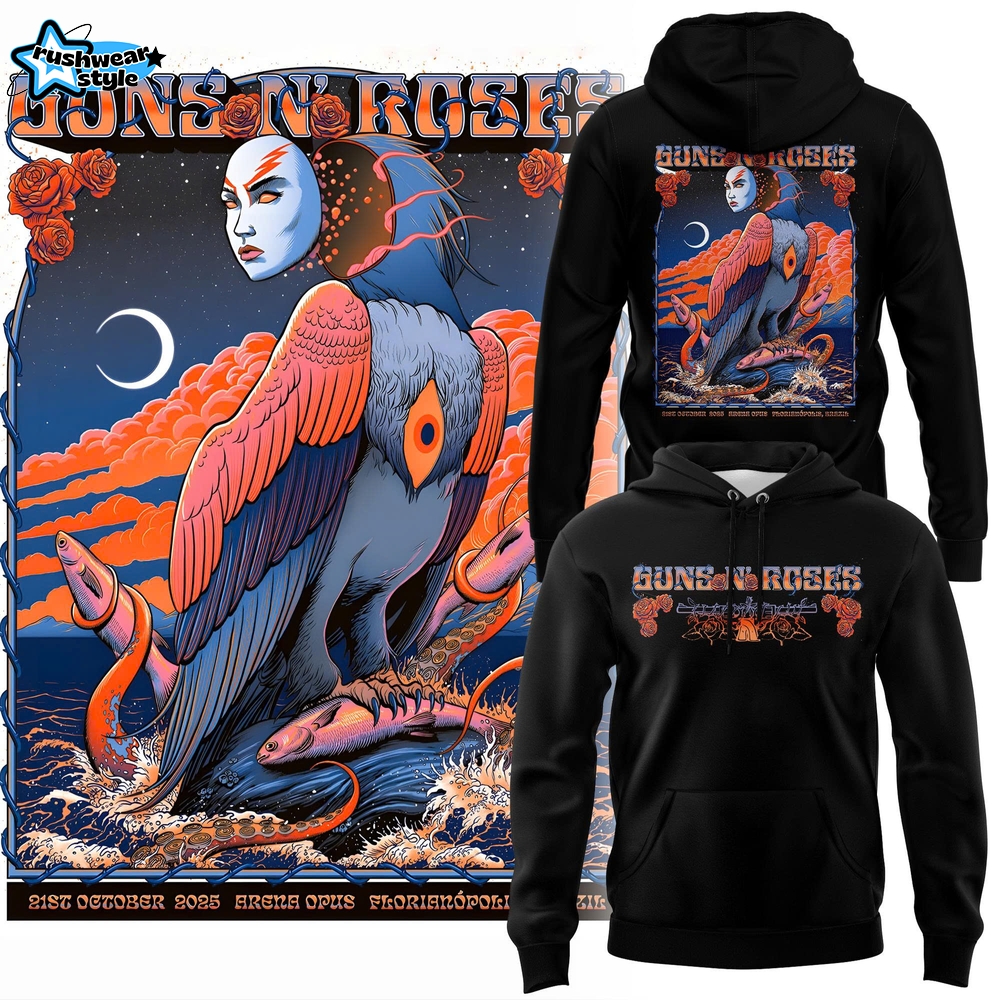 Limited Edition Guns N’ Roses 2025 hoodie for fans Limited Edition Guns N’ Roses 2025 hoodie for fans