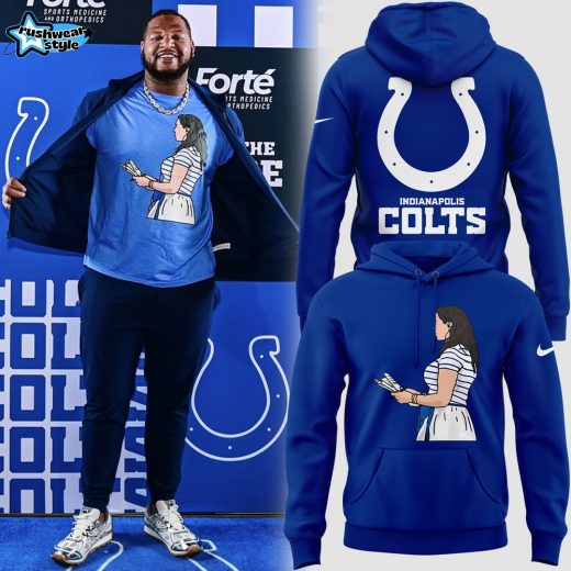 Limited Edition Indianapolis Colts Women 2025 Blue Hoodie