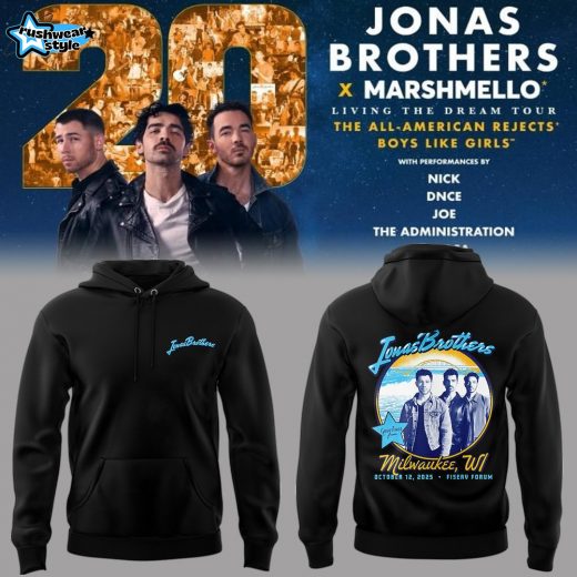 Limited Edition JONAS20: Greetings From Your Hometown x Milwaukee Hoodie