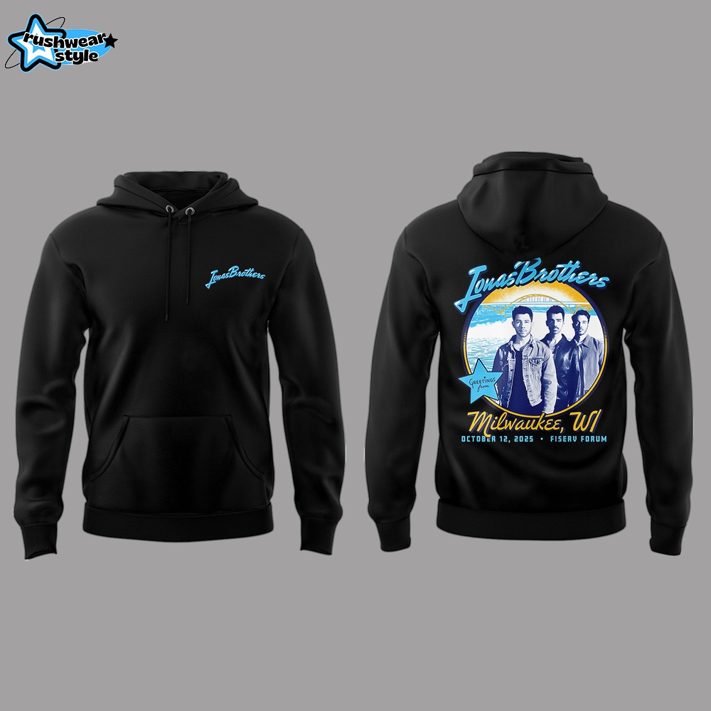 Limited Edition JONAS20: Greetings From Your Hometown x Milwaukee Hoodie Limited Edition JONAS20: Greetings From Your Hometown x Milwaukee Hoodie