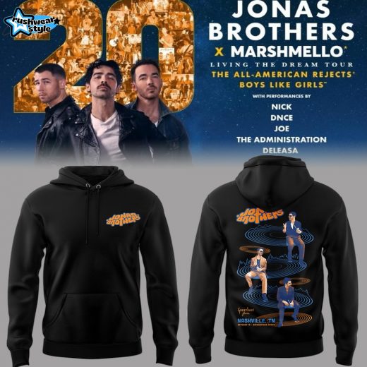 Limited Edition JONAS20: Greetings From Your Hometown x Nashville Hoodie