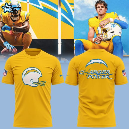 Limited Edition Los Angeles Chargers Charger Power Tshirt
