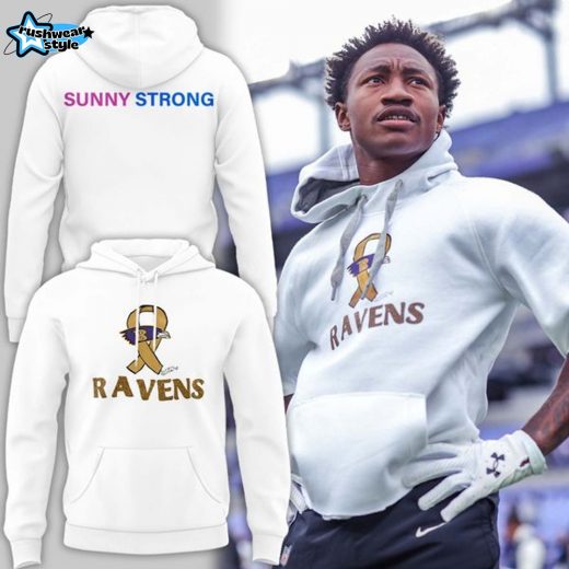 Limited edition Baltimore Ravens Sunny Strong hoodie