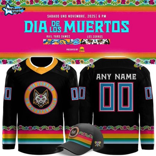 Los Zorros De Fayetteville 2025 Dia de los Muertos Jersey