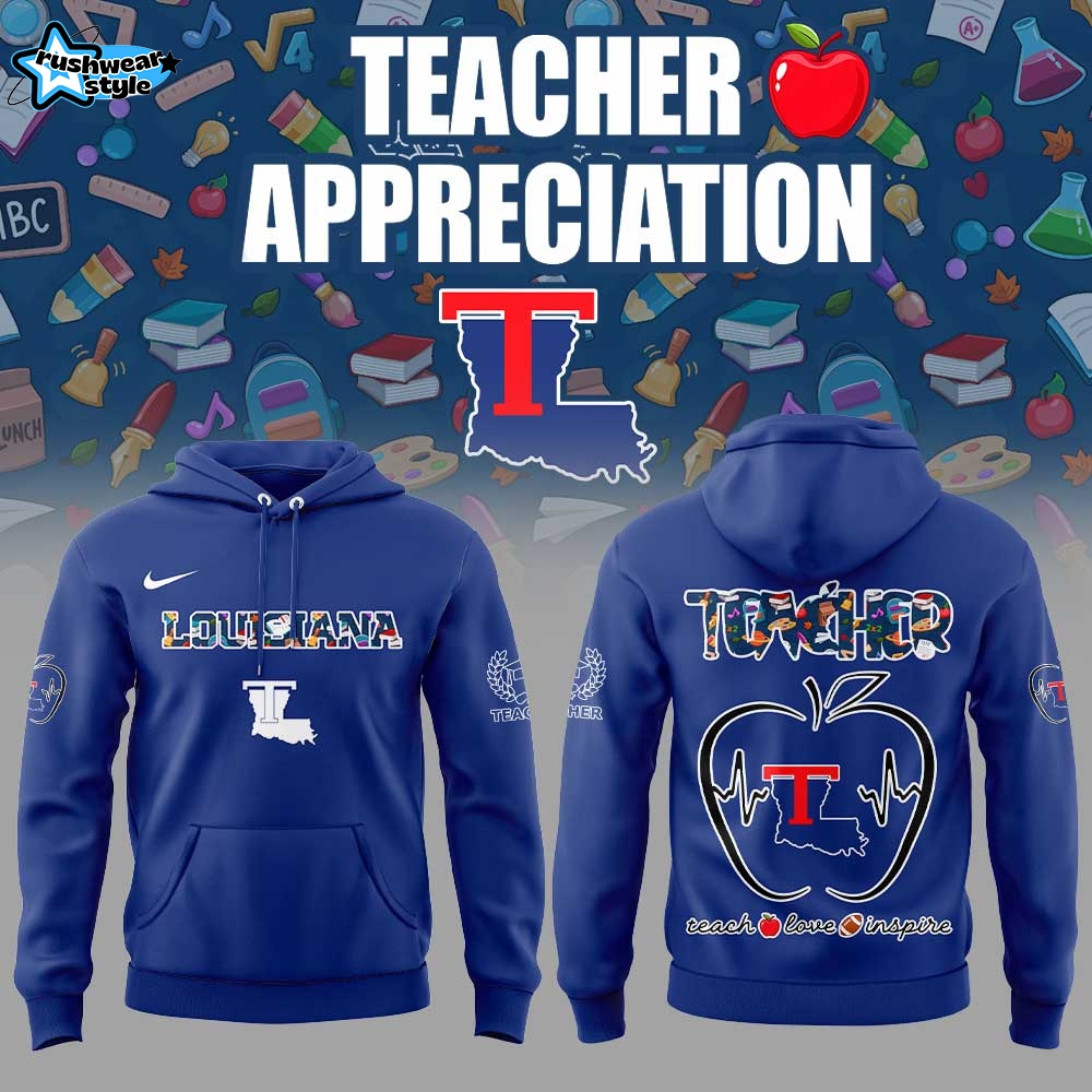 Louisiana Tech Teachers Appreciation Combo Hoodie Louisiana Tech Teachers Appreciation Combo Hoodie