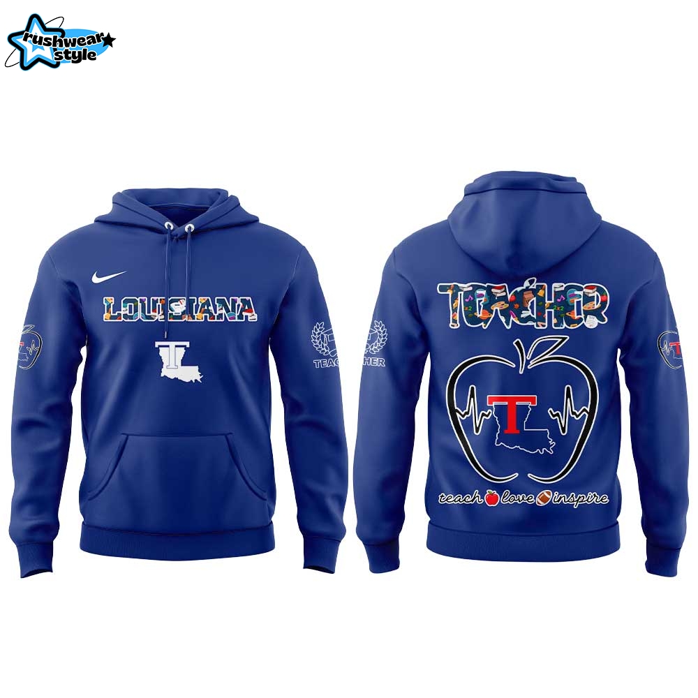 Louisiana Tech Teachers Appreciation Combo Hoodie Louisiana Tech Teachers Appreciation Combo Hoodie