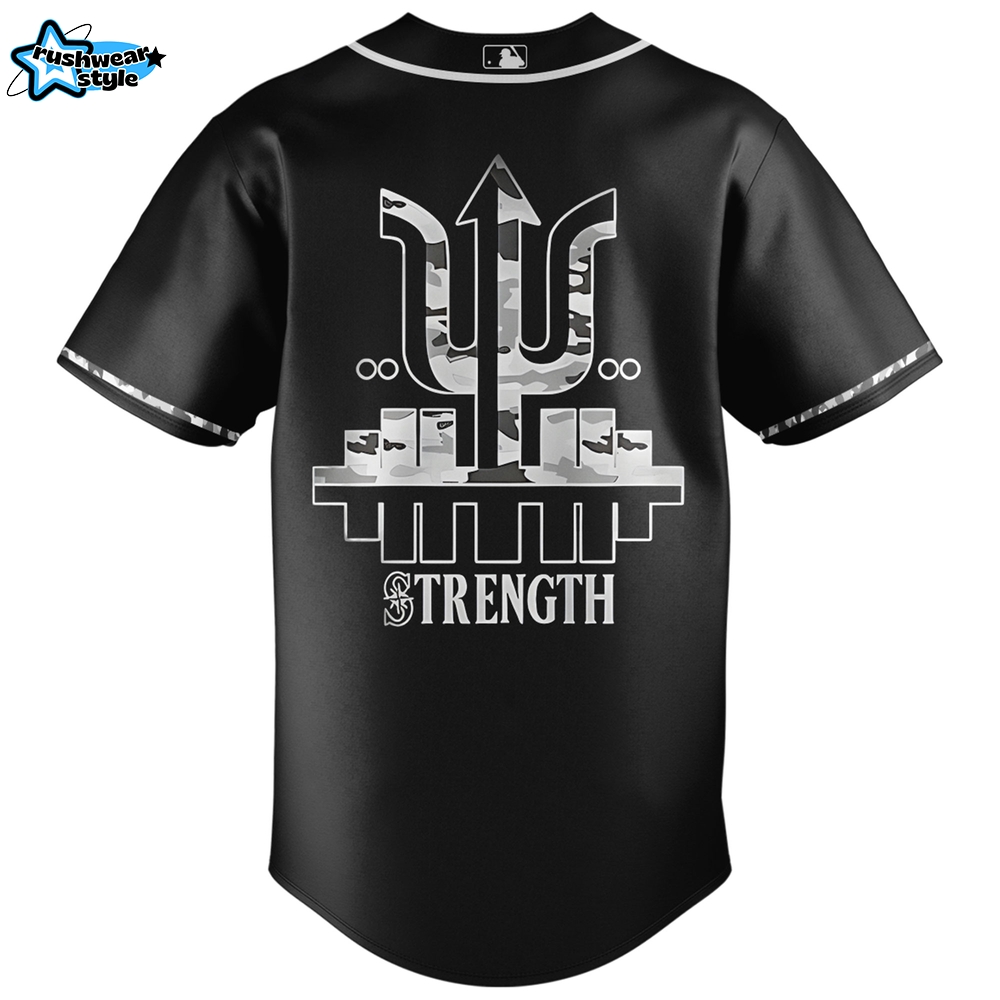 Mariners Trident Strength Camouflage Jersey Mariners Trident Strength Camouflage Jersey