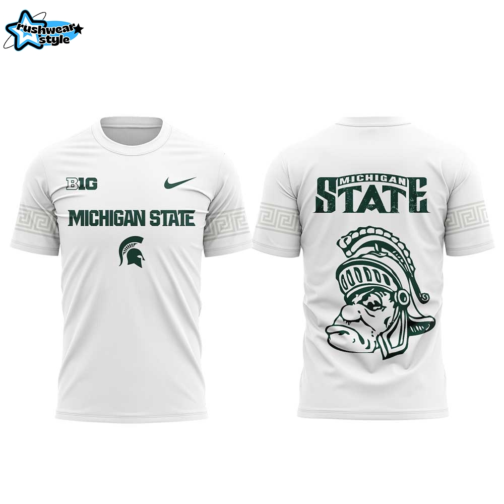 Michigan State Uniform Clean. Classic. Rough Combo Shirt Michigan State Uniform Clean. Classic. Rough Combo Shirt