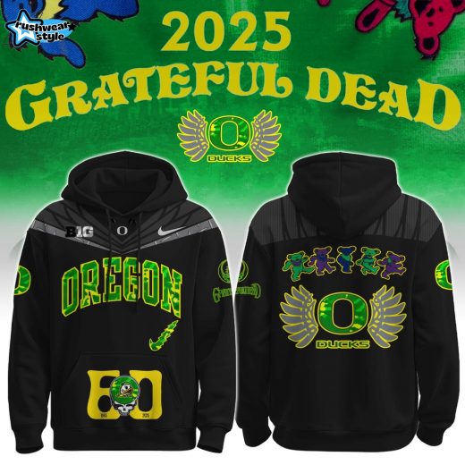 NCAA x Grateful Dead 60th Hoodie Editions Limited 1965 2025 Black