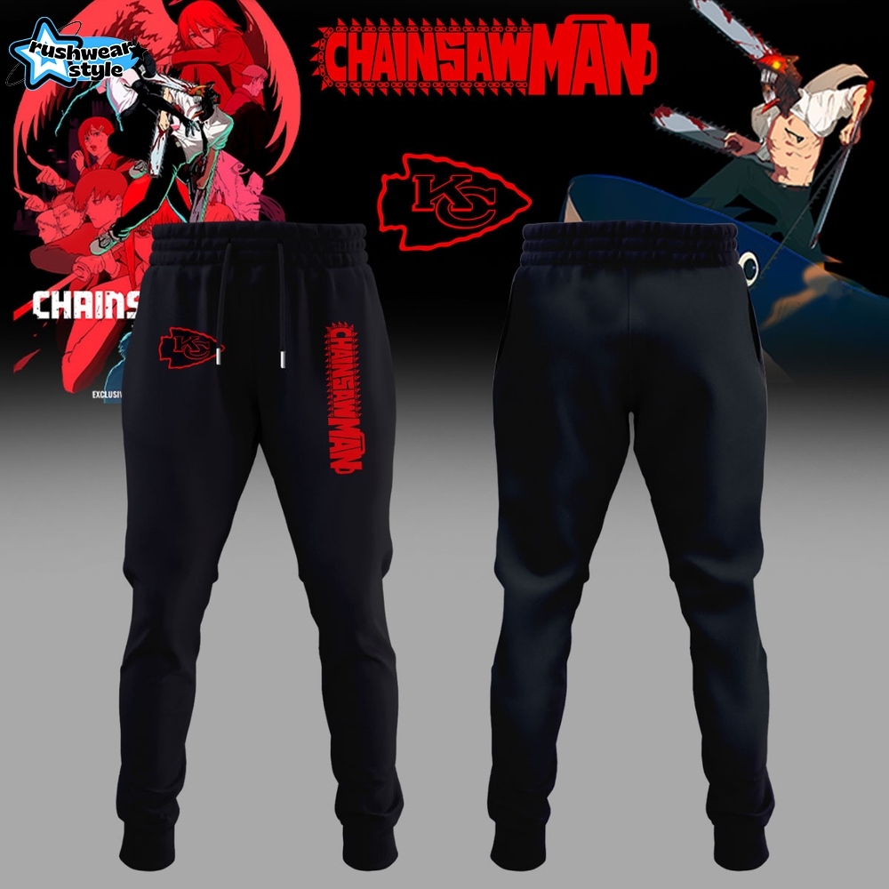 NFL Kansas Chiefs x Chainsaw Man Hoodie NFL Kansas Chiefs x Chainsaw Man Hoodie