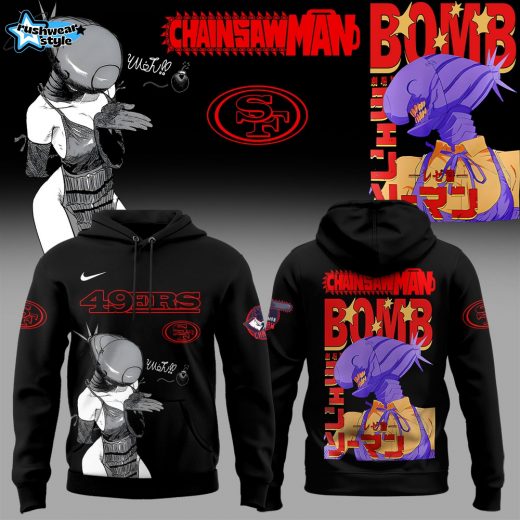 NFL San Francisco 49Ers x Chainsaw Man Hoodie