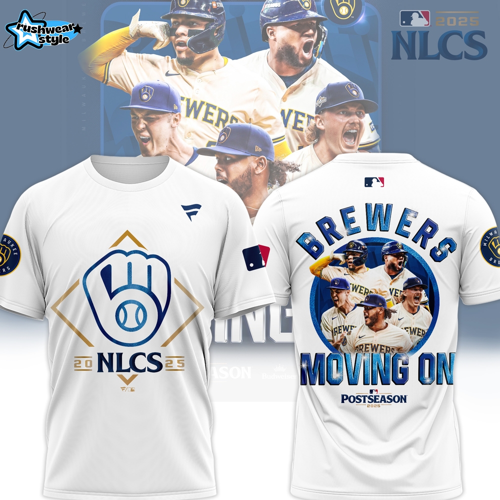 NLCS 2025 Brewers Moving On Postseason Tshirt NLCS 2025 Brewers Moving On Postseason Tshirt