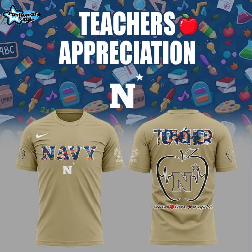 Navy Teachers Appreciation 2025 Combo Shirt