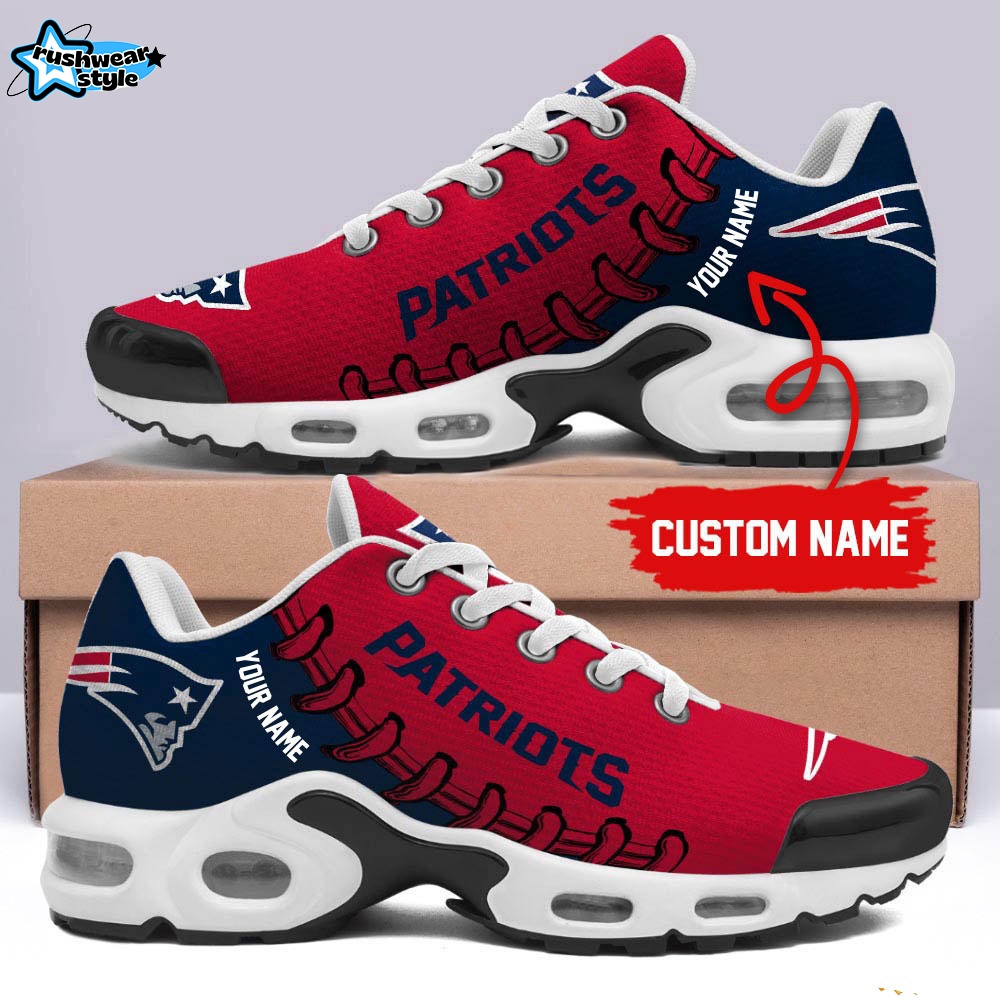 New England Patriots Custom Air Max Plus Shoes New England Patriots Custom Air Max Plus Shoes
