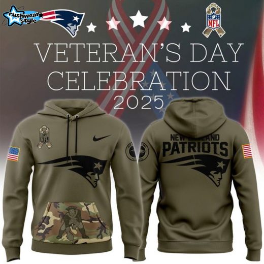 New England Patriots x Veterans Day Celebration 2025 Hoodie