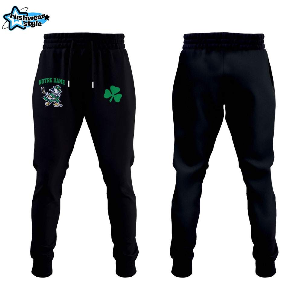 Notre Dame Fighting Irish Leprechaun Hockey 2025 Combo Jersey Custom Name, Number For Fans Notre Dame Fighting Irish Leprechaun Hockey 2025 Combo Jersey Custom Name, Number For Fans