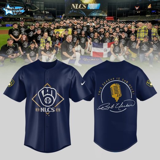 [One special Crew] Milwaukee Brewers NLCS – This Season is for UECK Baseball Jersey