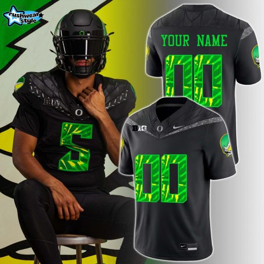 Oregon Football x Grateful Ducks Football Jersey Limited Edition