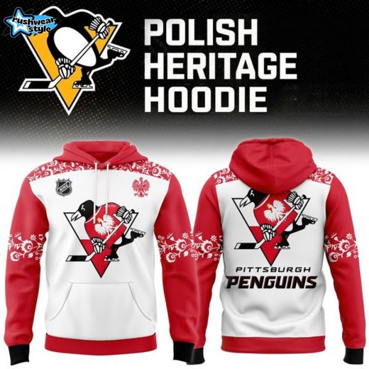 Pittsburgh Penguins Celebrate Polish Heritage Night Hoodie