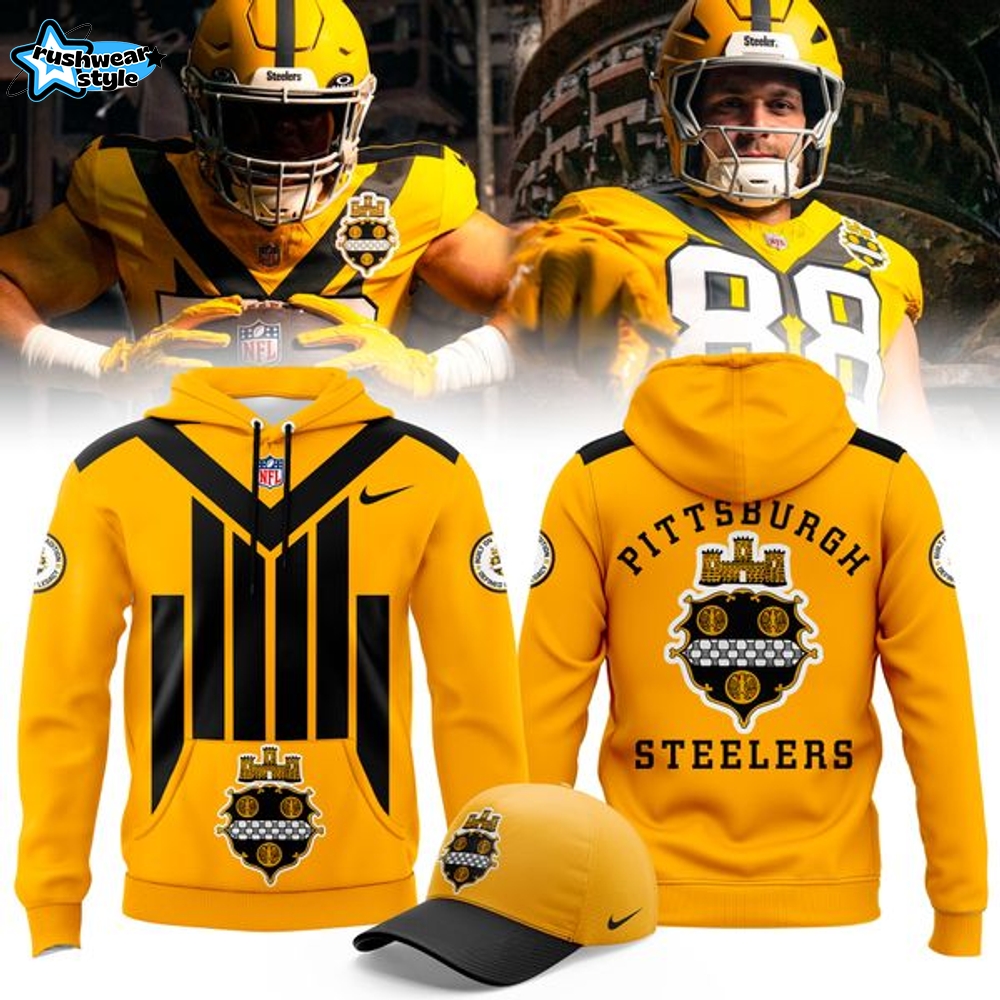 Pittsburgh Steelers 1933 Throwback Hoodie (Yellow) Pittsburgh Steelers 1933 Throwback Hoodie (Yellow)