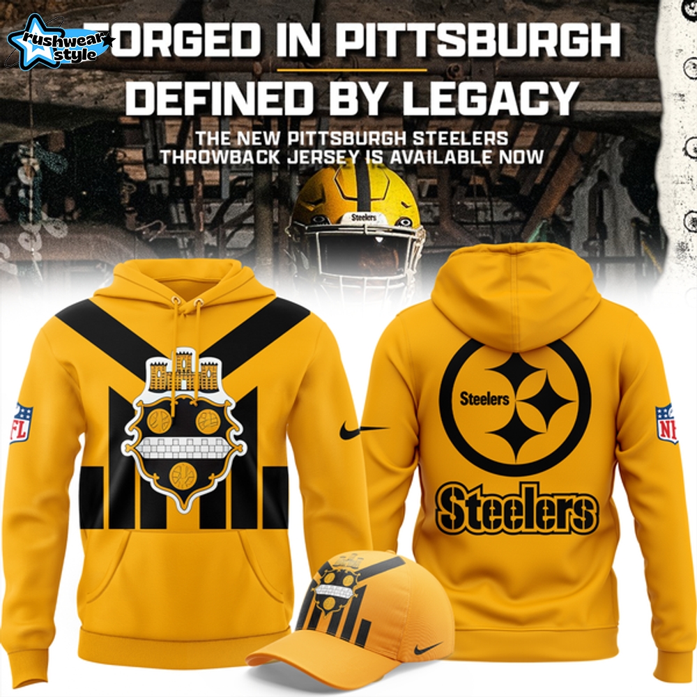 Pittsburgh Steelers Gold 1933 Throwback Game Hoodie Pittsburgh Steelers Gold 1933 Throwback Game Hoodie