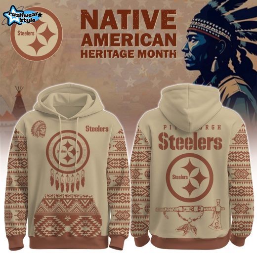 Pittsburgh Steelers x Native Amercan Hoodie Edition-3D Unisex Hoodie