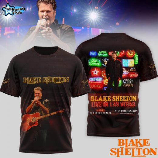 Premium BLSH Live In Las Vegas 3D Shirt TD