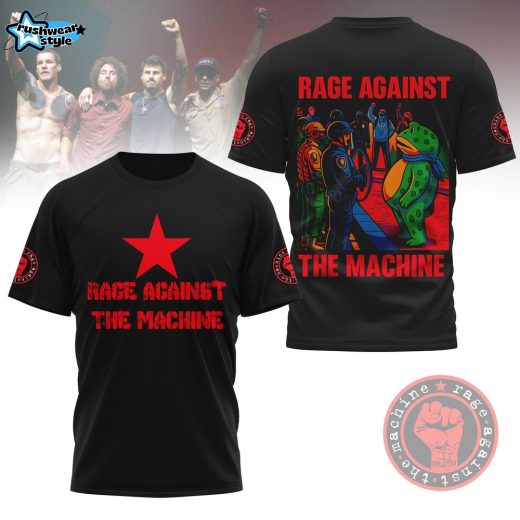 Premium RATM Portland Frog 3D Shirt HI