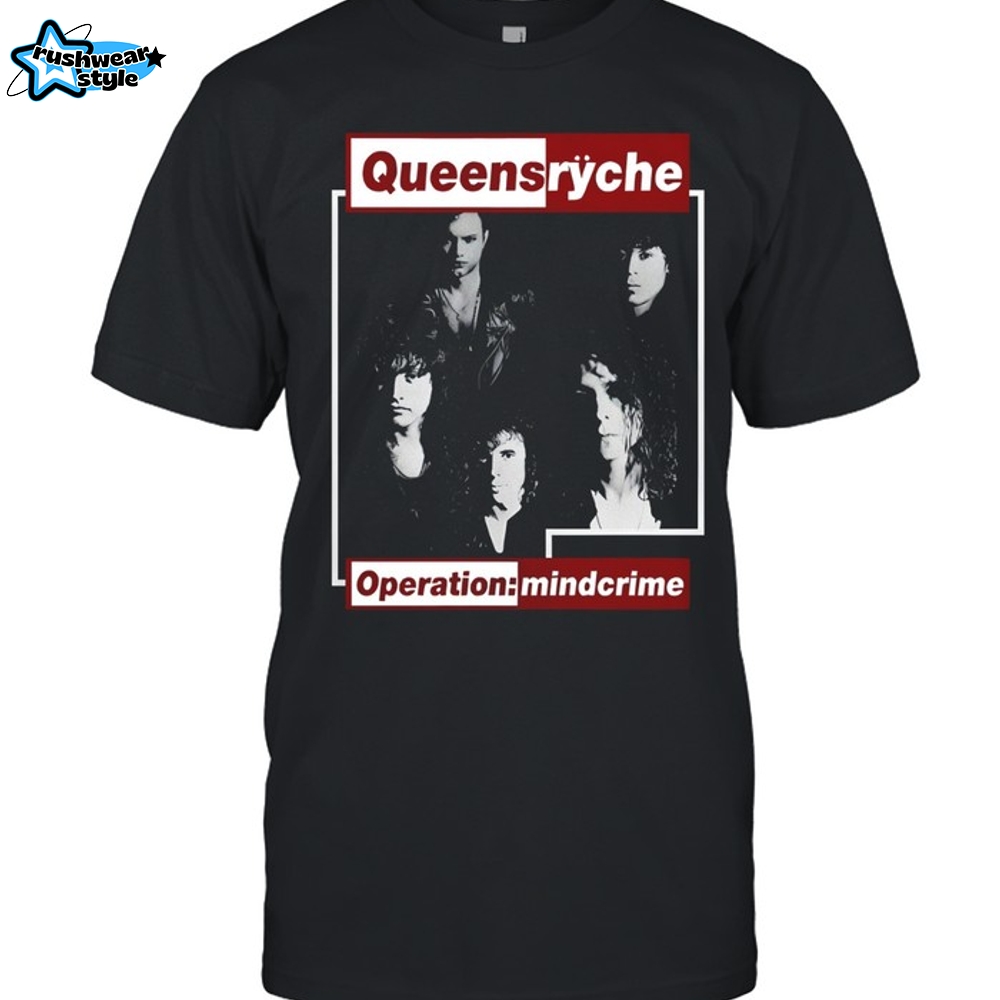 Queensrÿche Tour '89-Unisex T-Shirt Queensrÿche Tour '89-Unisex T-Shirt