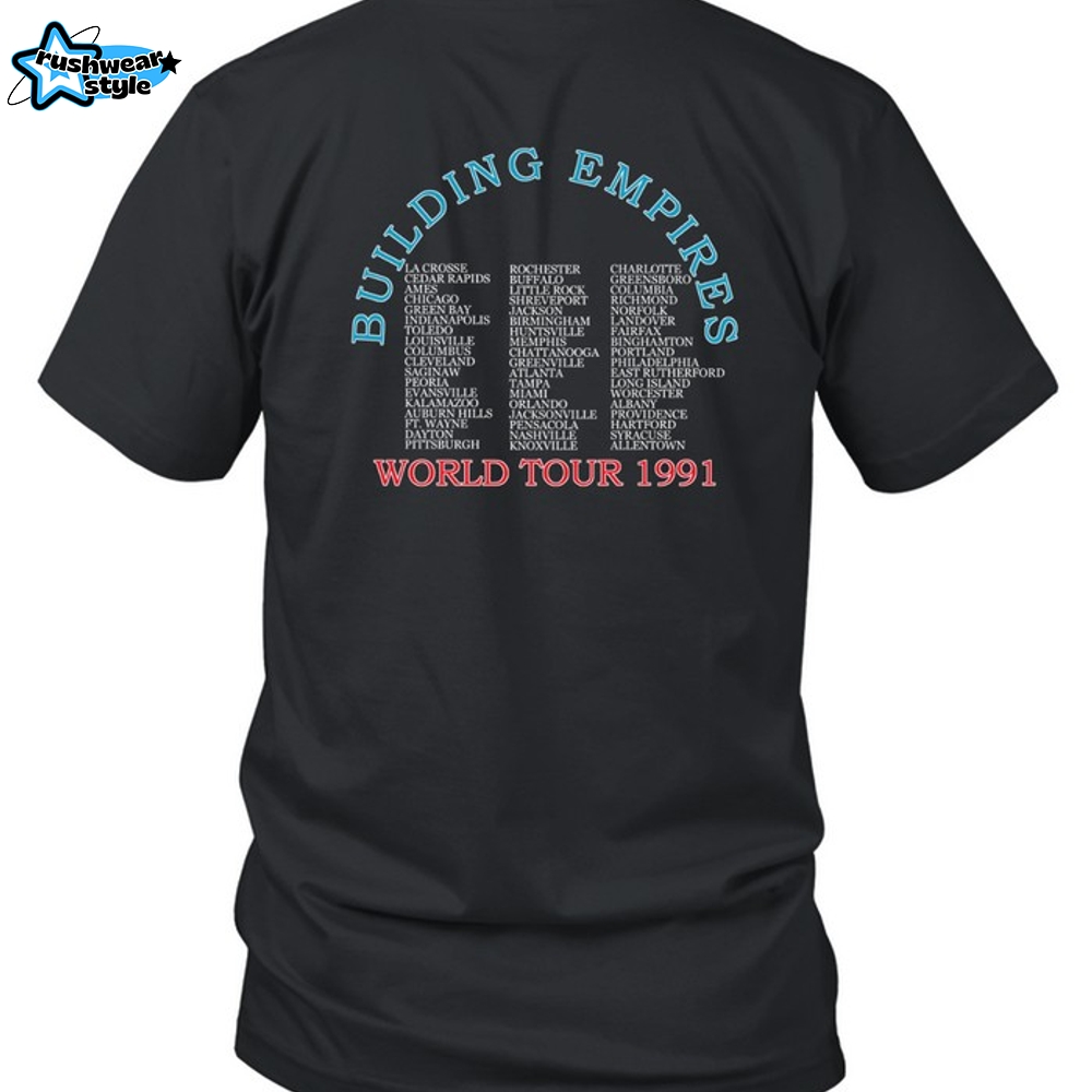 Queensrÿche World Tour 1991-Unisex T-Shirt Queensrÿche World Tour 1991-Unisex T-Shirt