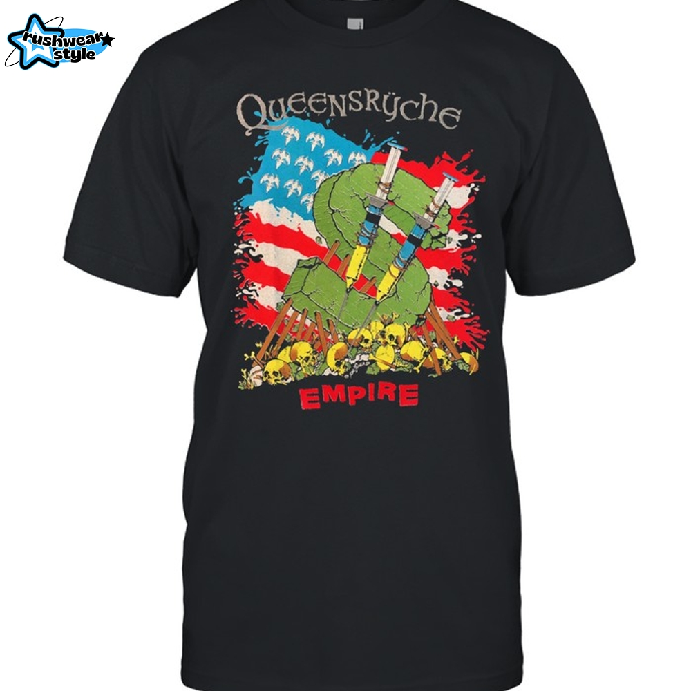 Queensrÿche World Tour 1991-Unisex T-Shirt Queensrÿche World Tour 1991-Unisex T-Shirt