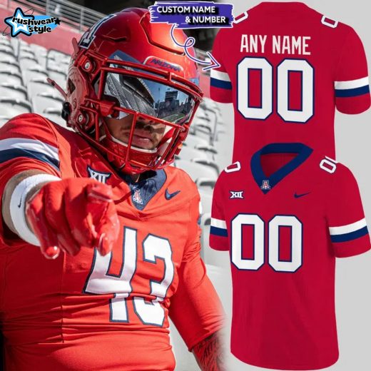 Arizona Wildcats Battle Red Uniform Special Football Jersey